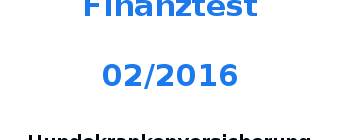 Hundekrankenversicherung Testsieger
